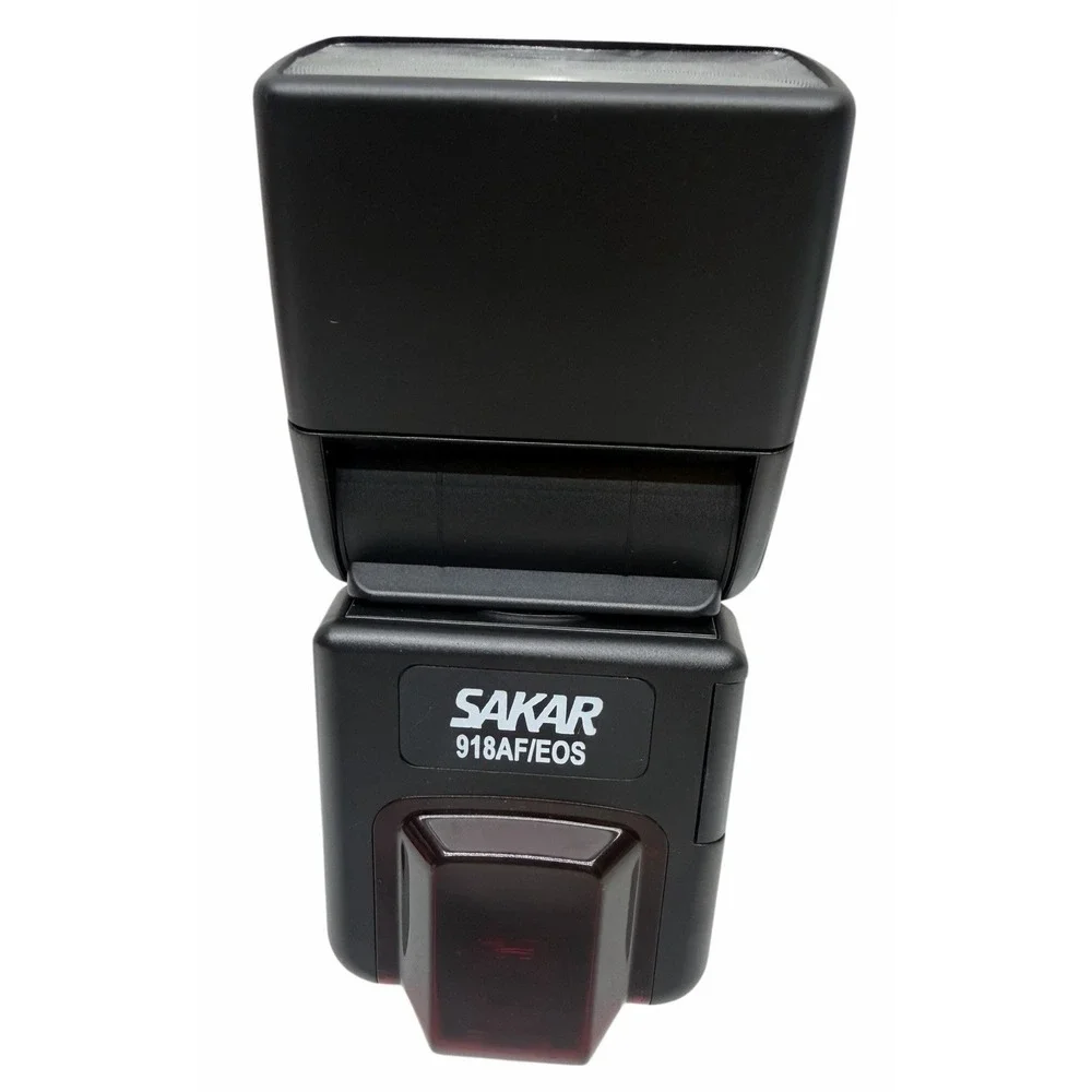 Sakar 918AF/EOS Auto Focus TTL Flash for Canon EOS w/ Box & Manual Tested